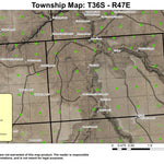 Cave Creek T36S R47E Township Map Preview 1