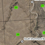 Cave Creek T36S R47E Township Map Preview 2