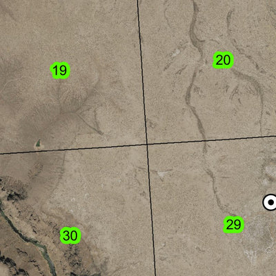 Maher Reservoir T36S R48E Township Map Preview 2