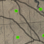Maher Reservoir T36S R48E Township Map Preview 3