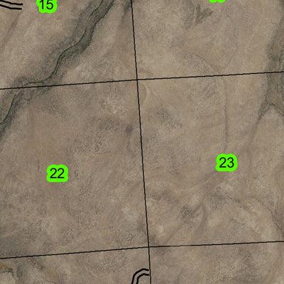 Trail Creek T39S R44E Township Map Preview 2