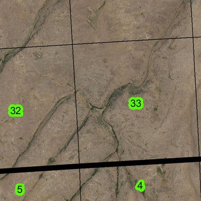 Trail Creek T39S R44E Township Map Preview 3