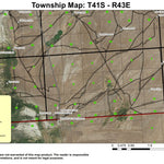 McDermitt T41S R43E Township Map Preview 1