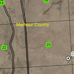 Chipmunk Basin T39S R45E Township Map Preview 2