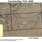 Oregon Butte T41S R46E Township Map Preview 1