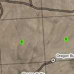 Oregon Butte T41S R46E Township Map Preview 2