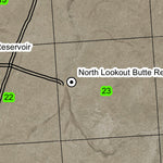 Black Butte T39S R47E Township Map Preview 2