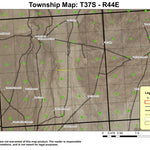 Deer Creek T37S R44E Township Map Preview 1