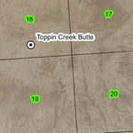 Bull Flat T37S R48E Township Map Preview 2