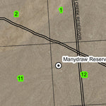 Rawhide Pocket T38S R47E Township Map Preview 3