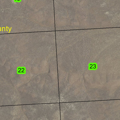 Grassy Ridge T33S R38E Township Map Preview 2