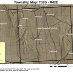 The Table T38S R42E South Township Map Preview 1