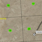 Hoodoo Butte T39S R48E Township Map Preview 2
