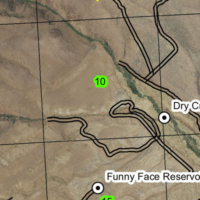 Dry Creek T41S R39E Township Map Preview 2