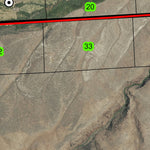 Dry Creek T41S R39E Township Map Preview 3