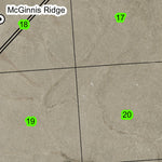 McGinnis Ridge T40S R48E Township Map Preview 2