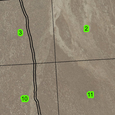 Black Hills T34S R40E Township Map Preview 3