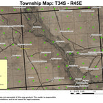 Loveland Canyon T34S R45E Township Map Preview 1