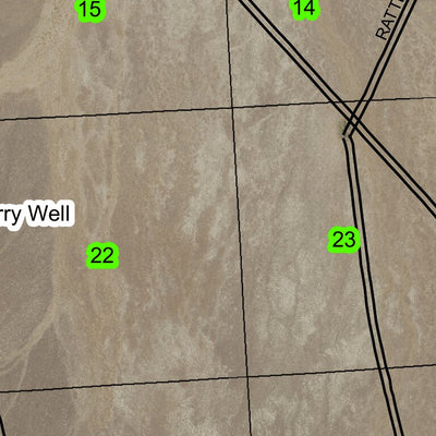 Battle Creek T35S R41E Township Map Preview 2