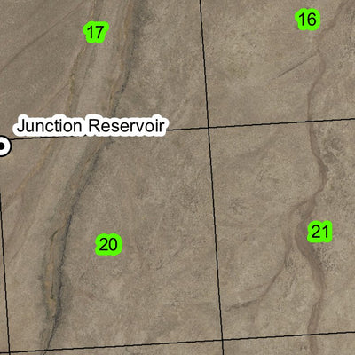 Grasshopper Flat T38S R43E Township Map Preview 2