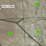Hot Springs T40S R42E Township Map Preview 2