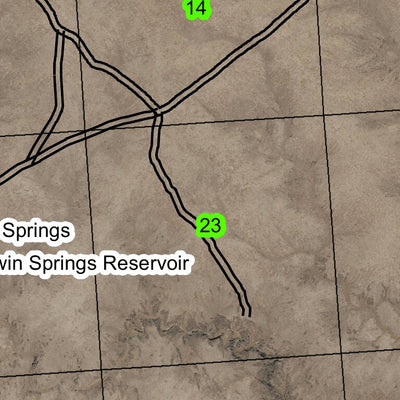Grass Mountain T35S R44E Township Map Preview 2