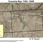 Antelope Corral T36S R46E South Township Map Preview 1