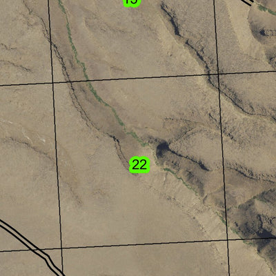 Little Antelope Creek T37S R37E Township Map Preview 2