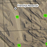 Little Antelope Creek T37S R37E Township Map Preview 3