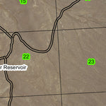 Blue Mountain Pass T37S R42E Township Map Preview 2