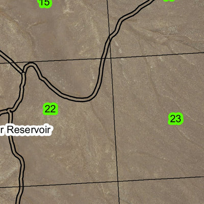 Blue Mountain Pass T37S R42E Township Map Preview 2