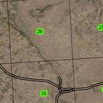 Lime Spring T41S R45E Township Map Preview 3