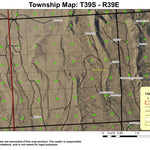 Doolittle Camp T39S R39E Township Map Preview 1