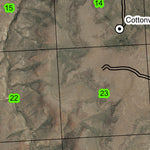 High Peak T39S R43E Township Map Preview 2