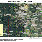 Scappoose T3N R1W Township Map Preview 1