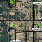 St. Helens T4N R14W Township Map Preview 2
