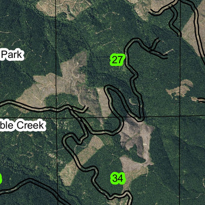 Clear Creek T4N R5W Township Map Preview 3