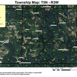 Mount Cedara T5N R3W Township Map Preview 1