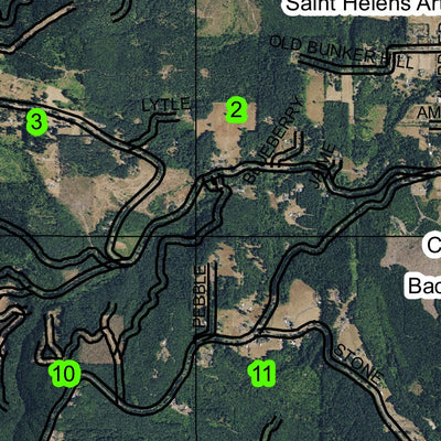 Bonnie Falls T4N R2W Township Map Preview 3