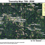 Fishhawk T6N R5W Township Map Preview 1