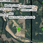 Fishhawk T6N R5W Township Map Preview 2