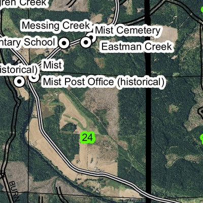 Fishhawk T6N R5W Township Map Preview 2