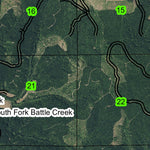 Fishhawk T6N R5W Township Map Preview 3