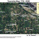 Delena T7N R3W Township Map Preview 1