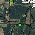 Delena T7N R3W Township Map Preview 2