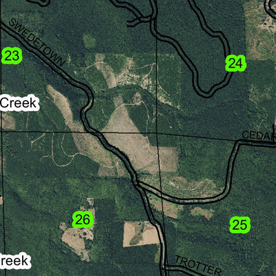 Clatskanie T7N R4W Township Map Preview 3