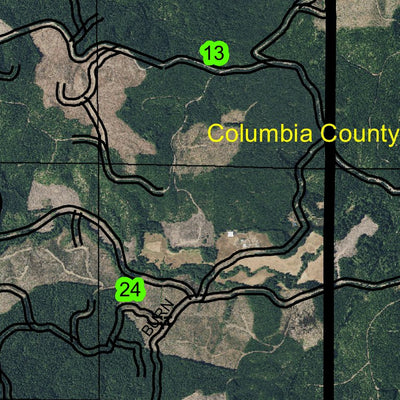 Maynard Creek T5N R5W Township Map Preview 2