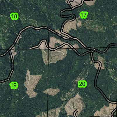 Maynard Creek T5N R5W Township Map Preview 3