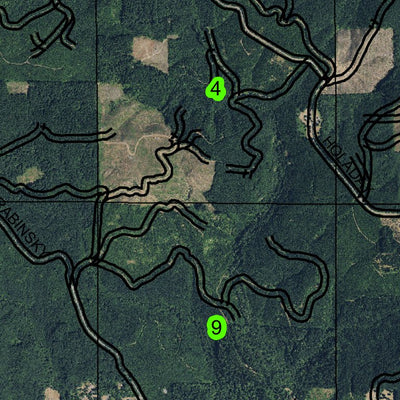 Buck Mountain T3S R3W Township Map Preview 3