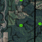 Clatskanie Mountain T7N R5W Township Map Preview 2